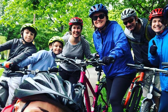 'A Wee Pedal's' Family Friendly Cycle Tour to Edinburgh's Coast - Craigmillar Park and the route toward the castle