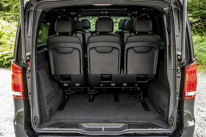 Arrival Transfer Edinburgh Airport EDI to Edinburgh by Minivan - What the Mercedes V Class means for your group