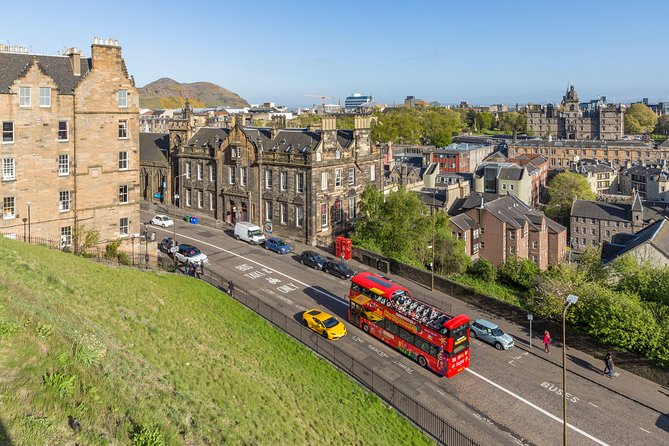 City Sightseeing Edinburgh Hop-On Hop-Off Bus Tour + Kids Go Free - Waterloo Place and the New Town edge