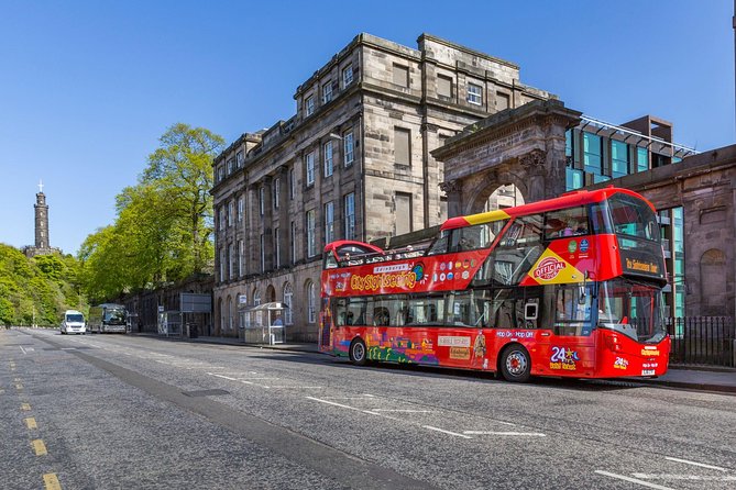 City Sightseeing Edinburgh Hop-On Hop-Off Bus Tour + Kids Go Free - St Andrew Square and the New Town