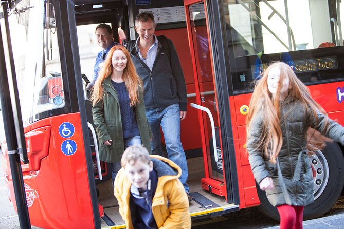 City Sightseeing Edinburgh Hop-On Hop-Off Bus Tour + Kids Go Free - Holyrood, Parliament, and Dynamic Earth