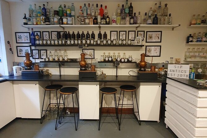 Distill a bottle of Gin on mini copper stills - Tasting, naming, and wax-sealing the final gin