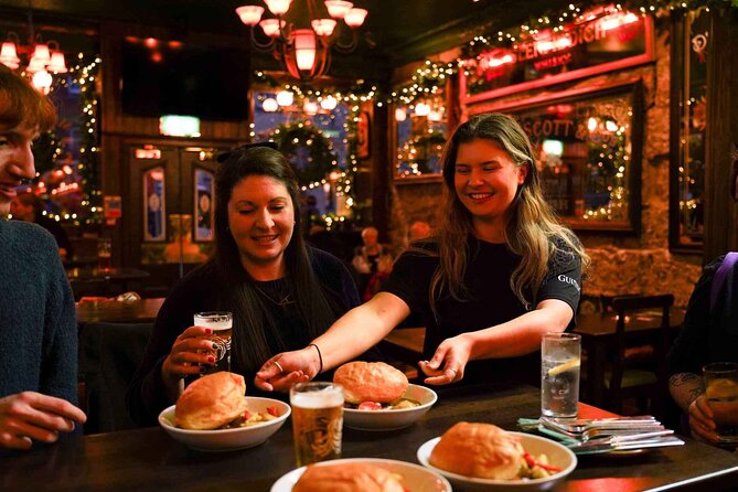 Eating Edinburgh: Old Town Food & Drinks Tour - Cafe Royal and the first taste of Cullen skink