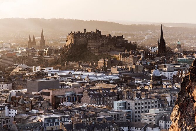 Edinburgh Castle & Royal Mile Walking Tour - Ticket Included - The climb to Edinburgh Castle’s Esplanade