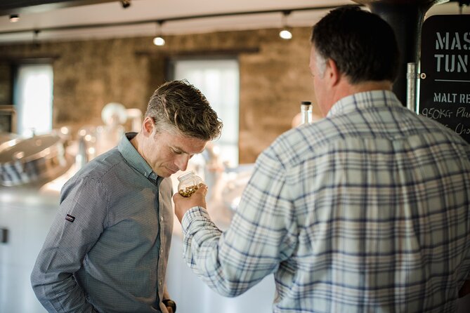 Edinburgh: Holyrood Distillery 'Journey to Whisky' Tour & Tasting - What happens during the one-hour visit
