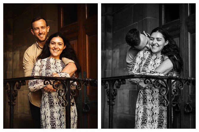 Edinburgh Photoshoot for Couples, Families & Solo Travellers - Stockbridge adds a local Edinburgh feel