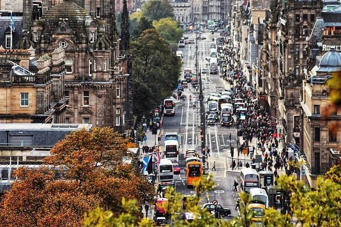 Edinburgh Private city tour - Calton Hill gives you the city map first