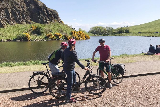 Edinburgh Sky to Sea Bike or E-Bike Tour with Transfer by TBC - Leith, maritime Edinburgh, and the route home