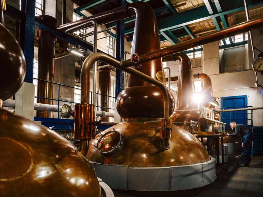 Edinburgh to Scottish Highlands: Whisky, Views & Hairy Coos - Deanston Distillery in a converted cotton mill