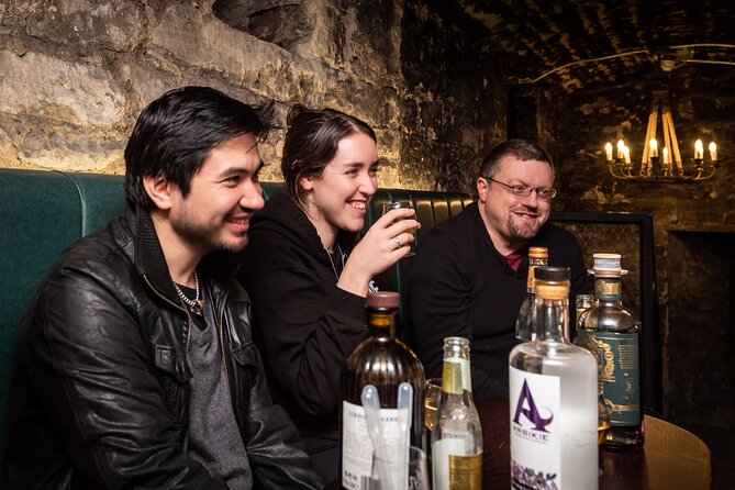 Evolution of Gin and Underground Gin Tasting in Edinburgh | 1hr - Stories about distillation, botanicals, and Scottish spirits