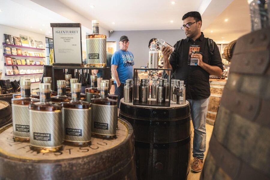 From Edinburgh: Full Day Scottish Highlands and Whisky Tour - Glenturret Distillery and the extra whisky cost