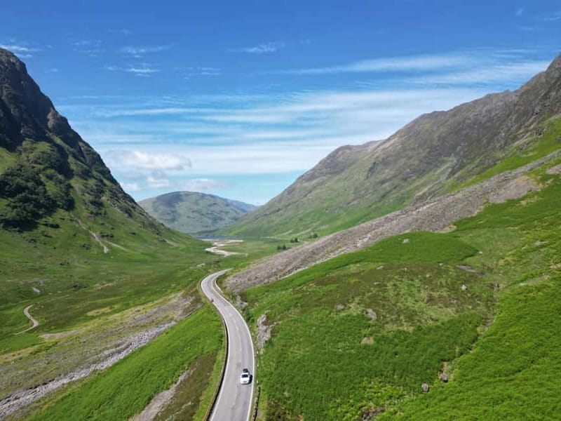 From Edinburgh: Glenfinnan Viaduct, Glencoe & Highlands Tour - Glencoe: beautiful scenery with a hard history