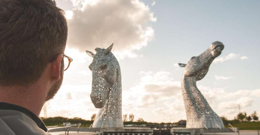 From Edinburgh: Loch Lomond, Kelpies & Stirling Castle Tour - The Kelpies: Scotland in steel and horsepower