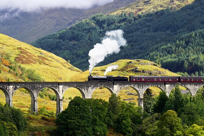 Glenfinnan Viaduct Glencoe and Fort William Tour from Edinburgh - Rannoch Moor and Loch Tulla viewpoints