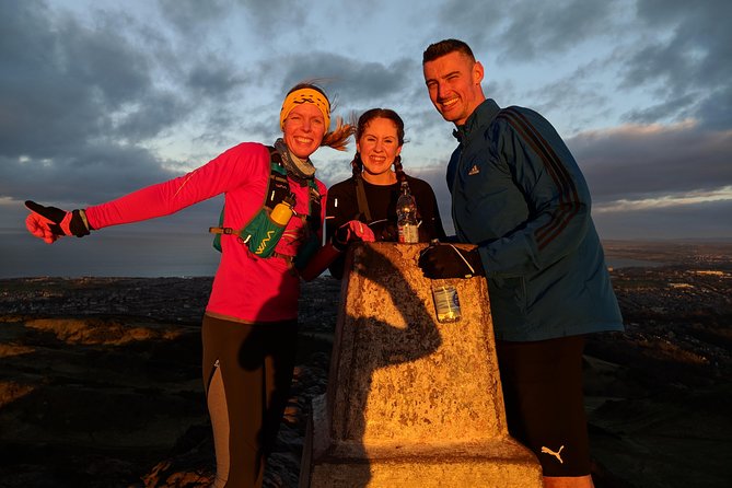 Panoramic Running Tour of Edinburgh - Calton Hill and the New Town views