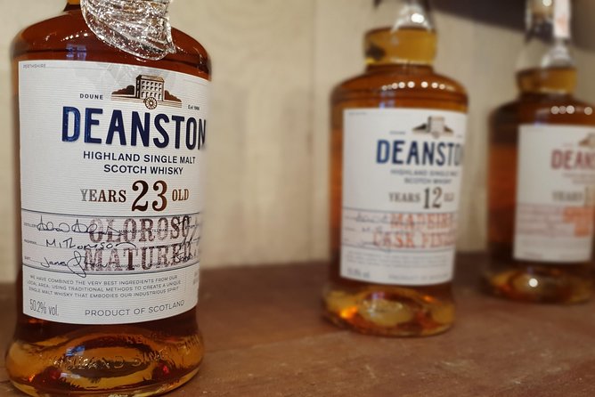 Private Central Highlands Driving Tour - Deanston Distillery and whisky choices