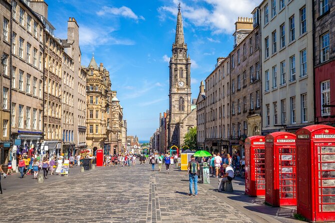 Private Half Day Tour of Edinburgh in a Black Cab - St Giles’ Cathedral is an exterior visit