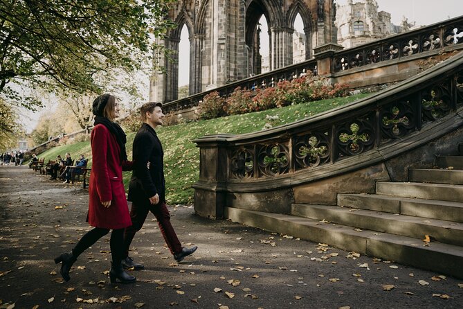 Private Photoshoot in Edinburgh with a Professional Photographer - Princes Street Gardens and the Royal Mile
