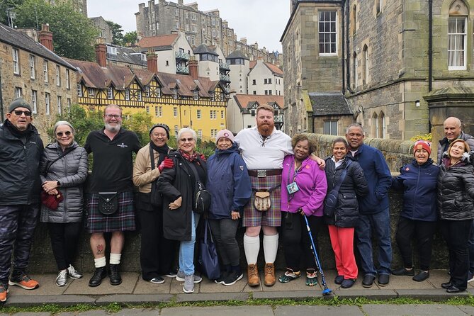 Privately Guided Day Tour of Edinburgh in Luxury Minivan - Dean Village trades grand sights for quiet streets