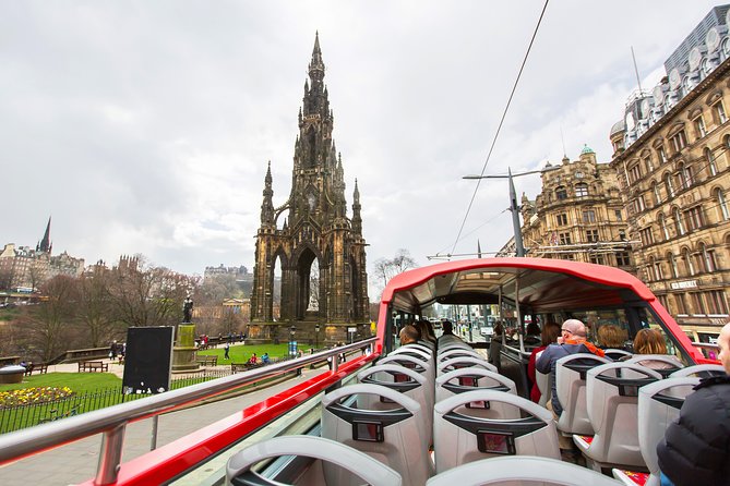 Royal Edinburgh Ticket - Hop-On Hop-Off and Attraction Admissions - Starting at Waterloo Place