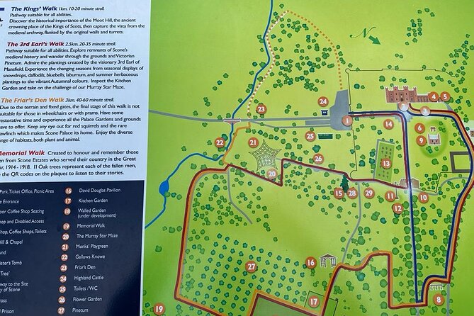 Scone Palace, Nature, Pitlochry, Whisky Experience from Edinburgh - Doune Castle and Scotland on screen