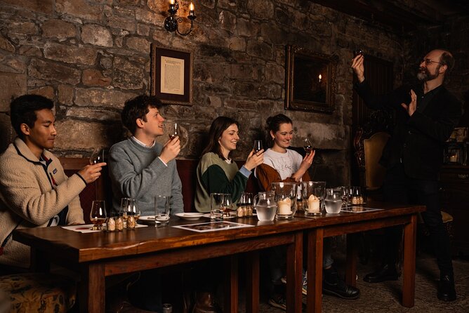 Small Group Edinburgh Whisky Tour and Tasting - Entering Megget’s Cellar