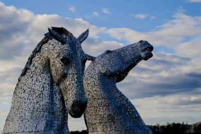 Stirling Castle, Kelpies and Loch Lomond from Edinburgh