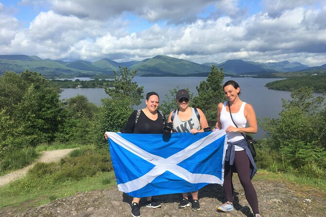 Stirling Castle, Whisky & Kelpies Tour starting Edinburgh - Walking above Loch Lomond