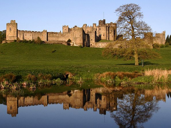 Viking Coast and Alnwick Castle Very Small Group Tour from Edinburgh - Leaving Edinburgh in a small Mercedes coach